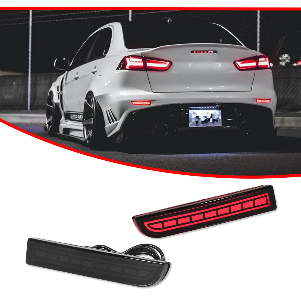 LED Bumper Reflector for Mitsubishi Lancer Evo Outlander