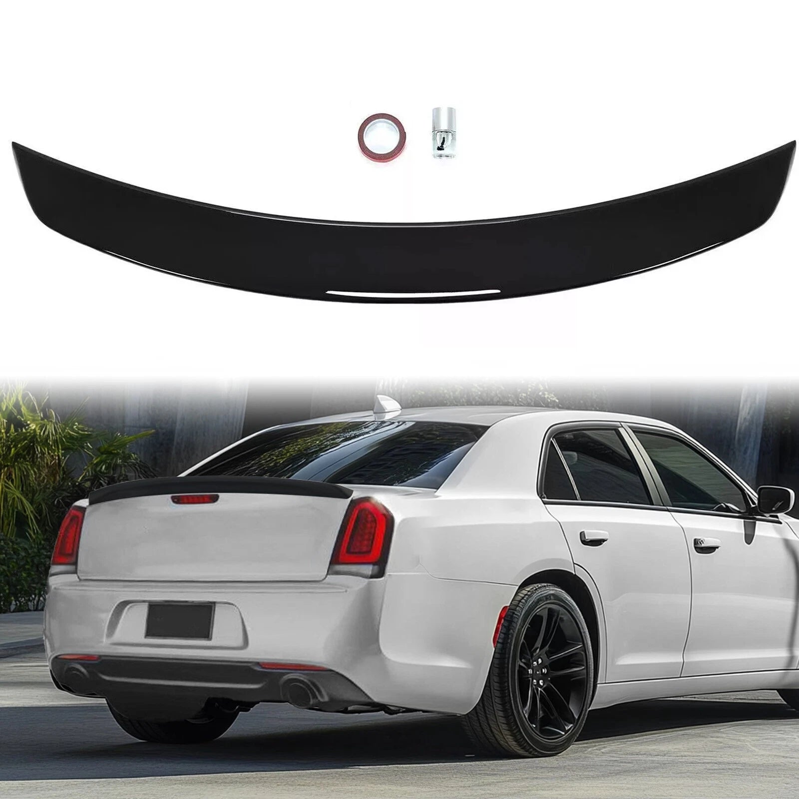 Rear Trunk Spoiler Lip for Chrysler 300 300C (2011–2023)