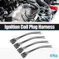 Set of 4 Ignition Coil Connectors for Nissan Frontier Titan (2005–2017)