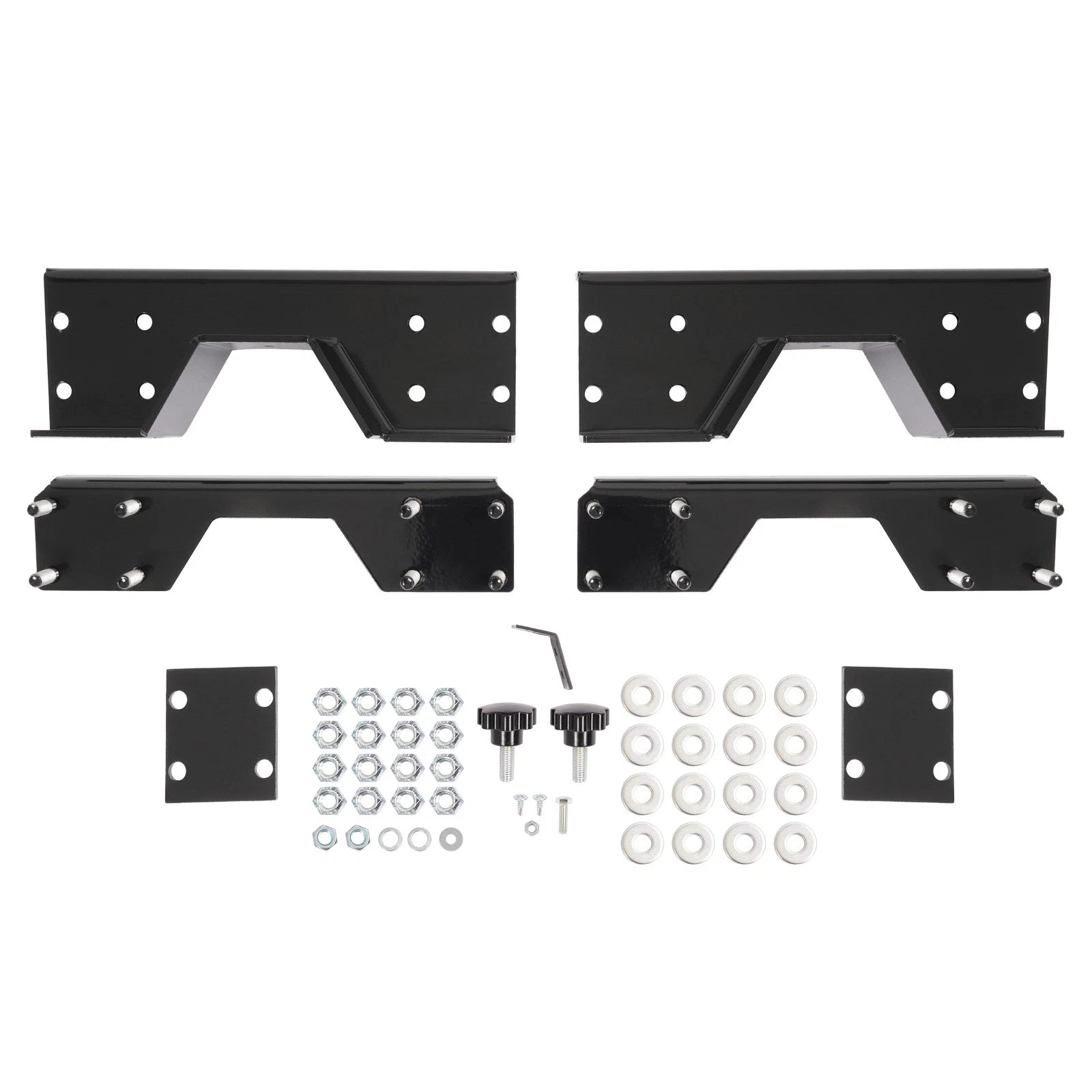 C-Notch Kit for Dodge Ram 1500 (2002–2008) - Black Steel Heavy Duty