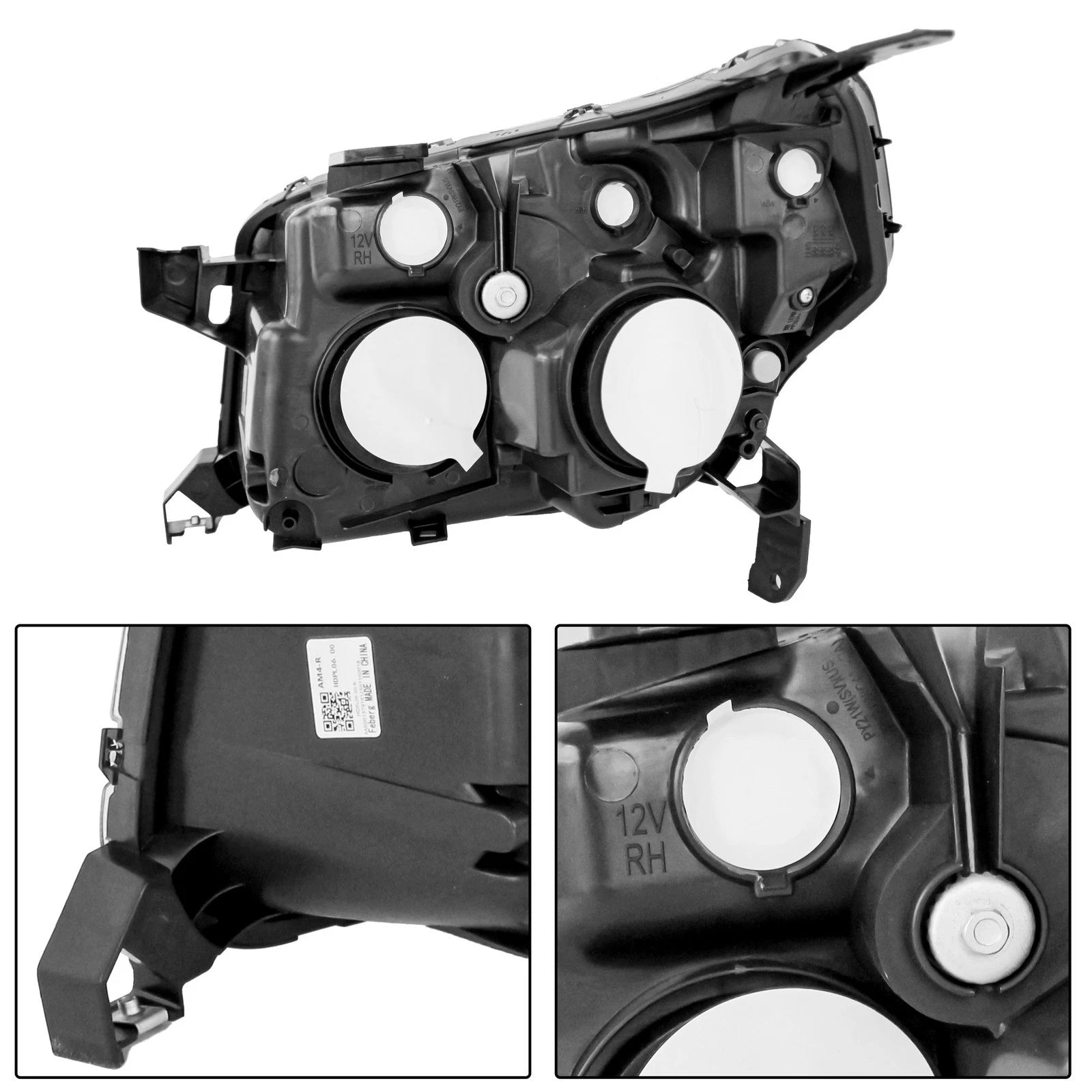 Halogen Headlights Pair for Honda Pilot (2006-2008)