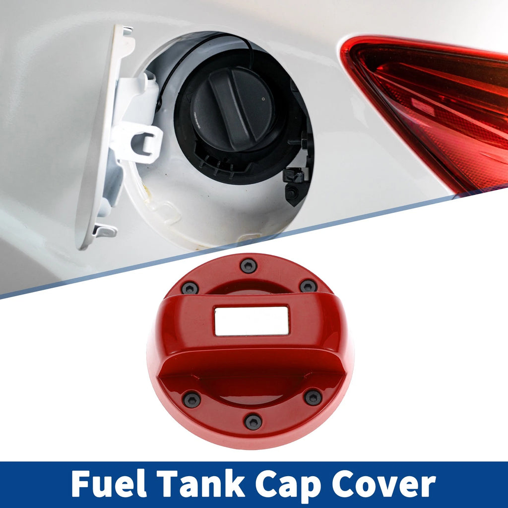 Gas Fuel Tank Cap Cover Trim Sticker Red for Suzuki Jimny (2019–2023)