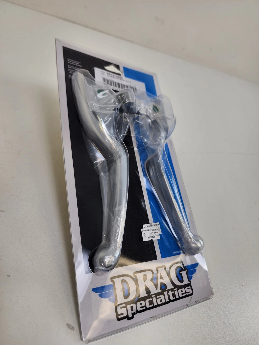 Chrome Wide Blade Lever Set for Harley Touring FLHT/FLHR/FLTR/FLHX (2017–2018)
