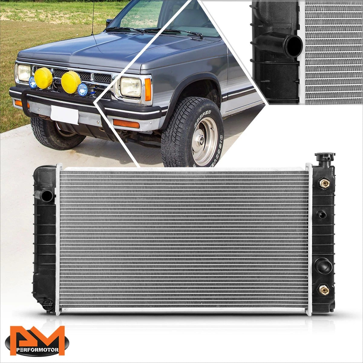 Aluminum Core Radiator DPI-681 for Chevy S10 Blazer/GMC S15 Jimmy (1988–1994)