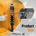 Set of 4 Shocks Strut Absorber Kit for Polaris Sportsman 570 (2014–2017)