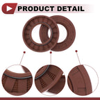 2X Oil Seal Rotary Shaft Seal FKM Rubber 35x65x7mm for Various Models 
