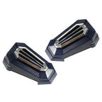 Handguard Shield Deflector Universal Blue & Silver for Honda & Harley (N/A)