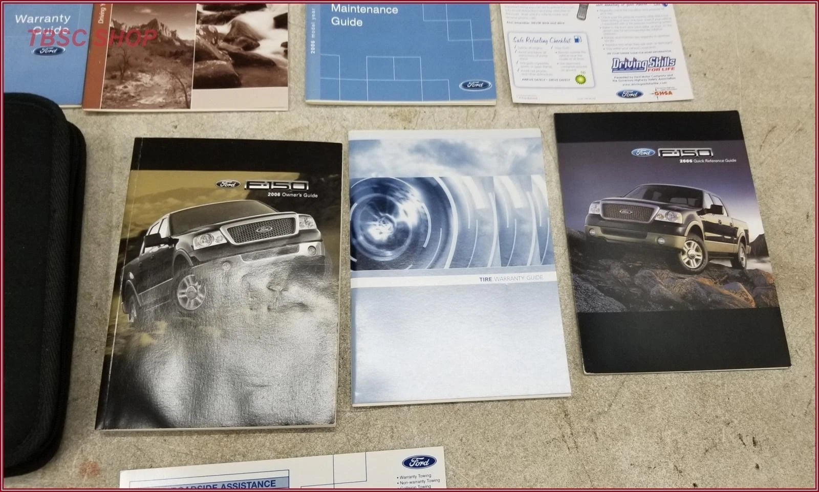 Owners Manual Collection with Case for Ford F-Series F150 (2006)
