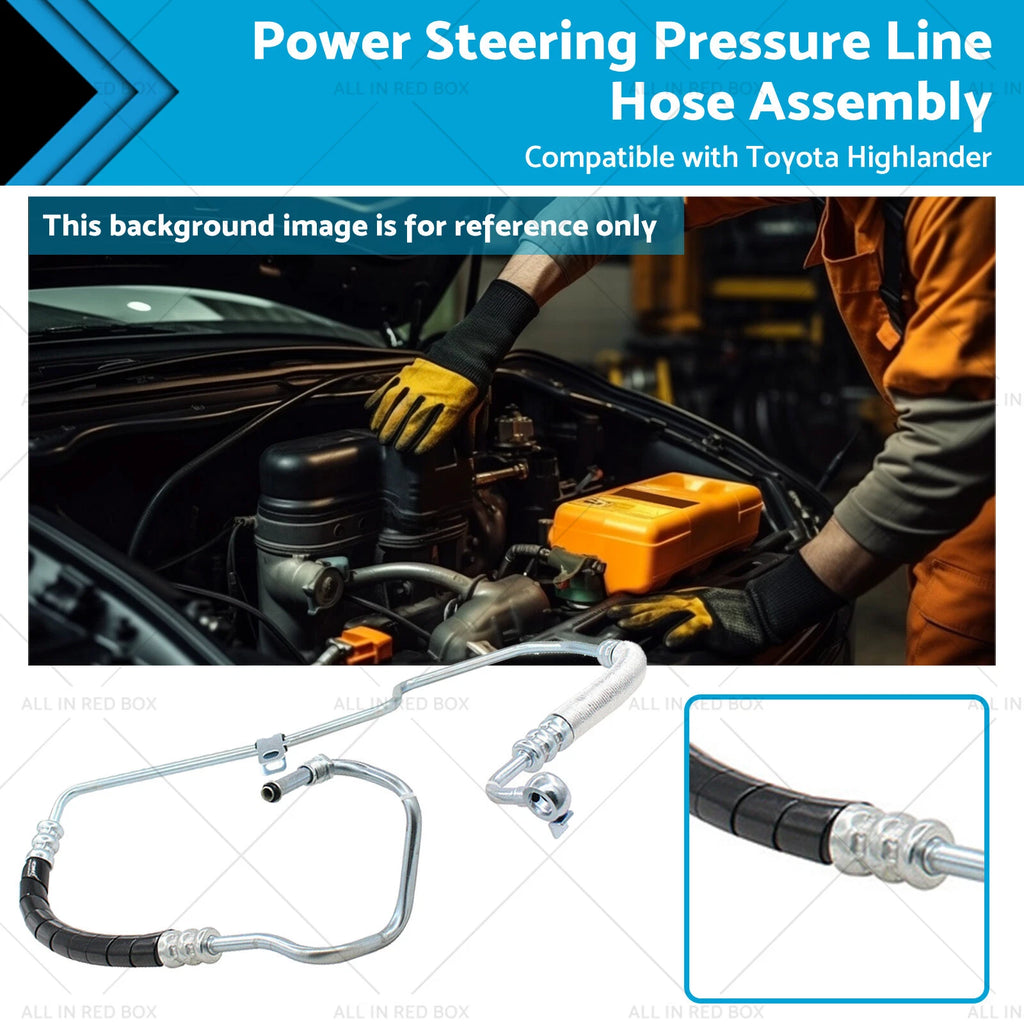 Power Steering Pressure Line Hose for Toyota Highlander (2001–2003)