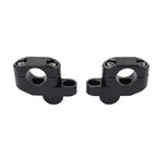 28mm Offset Handlebar Clamp Mount for Honda, Suzuki, Yamaha, Kawasaki