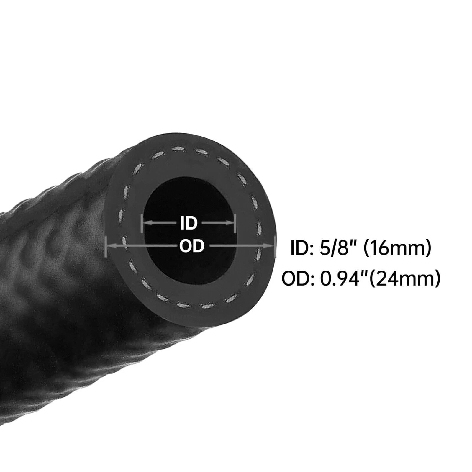 5/8" Fuel Hose Line for Universal Applications (15FT)