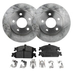 Front Brake Disc Rotor and Pad Kit for Pontiac Grand Am, Chevrolet Malibu