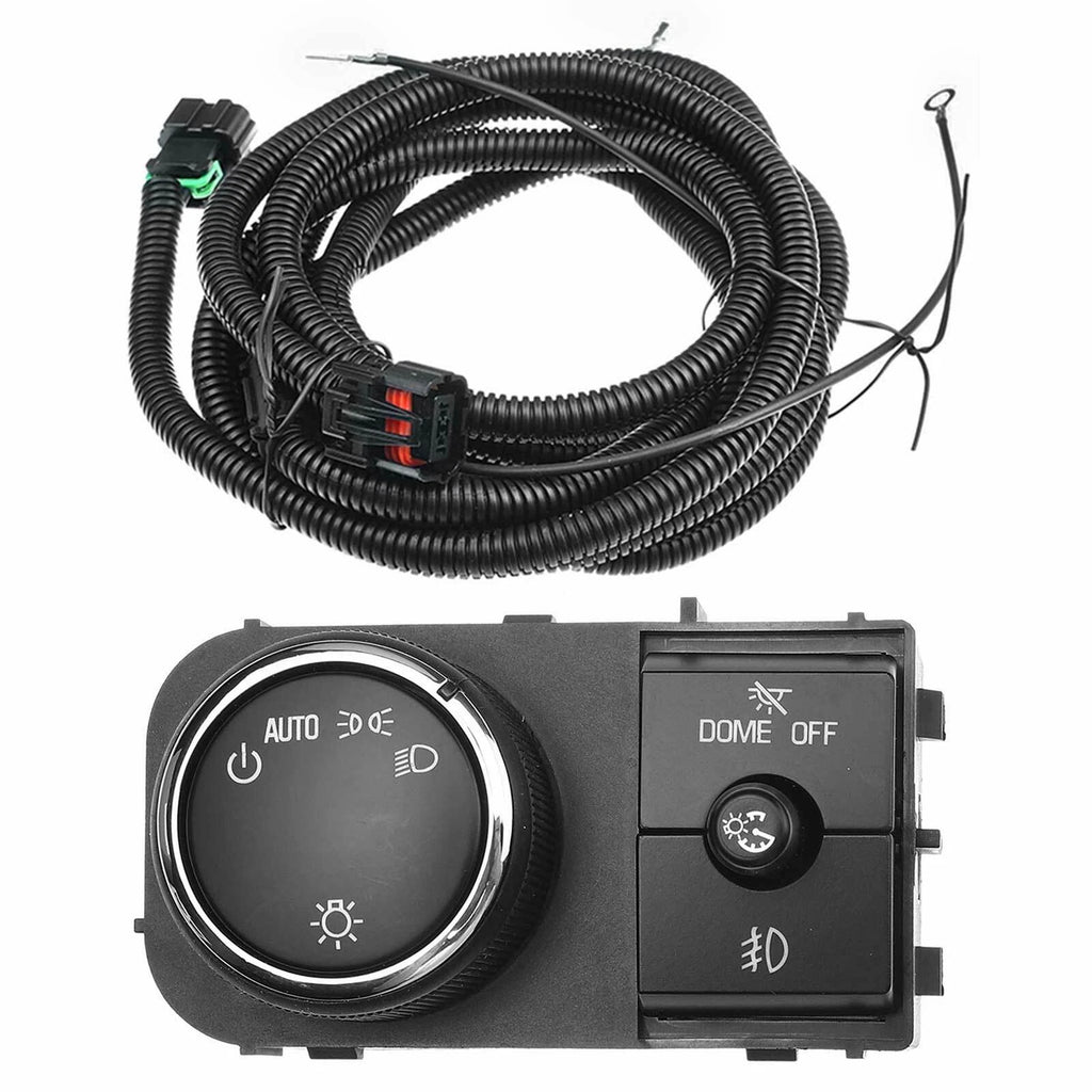 Headlight Switch with Fog Lights for Chevrolet Avalanche GMC Sierra 1500 (2002â2013)