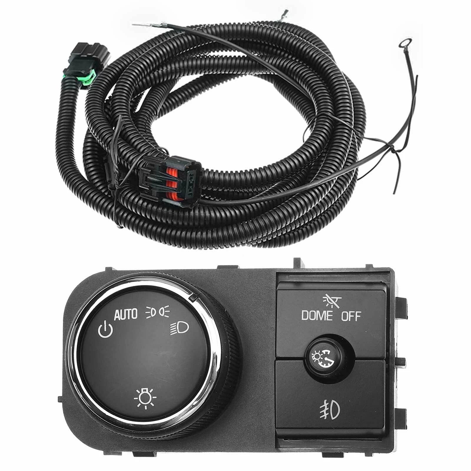 Headlight Switch with Fog Lights for Chevrolet Avalanche GMC Sierra 1500 (2002â2013)