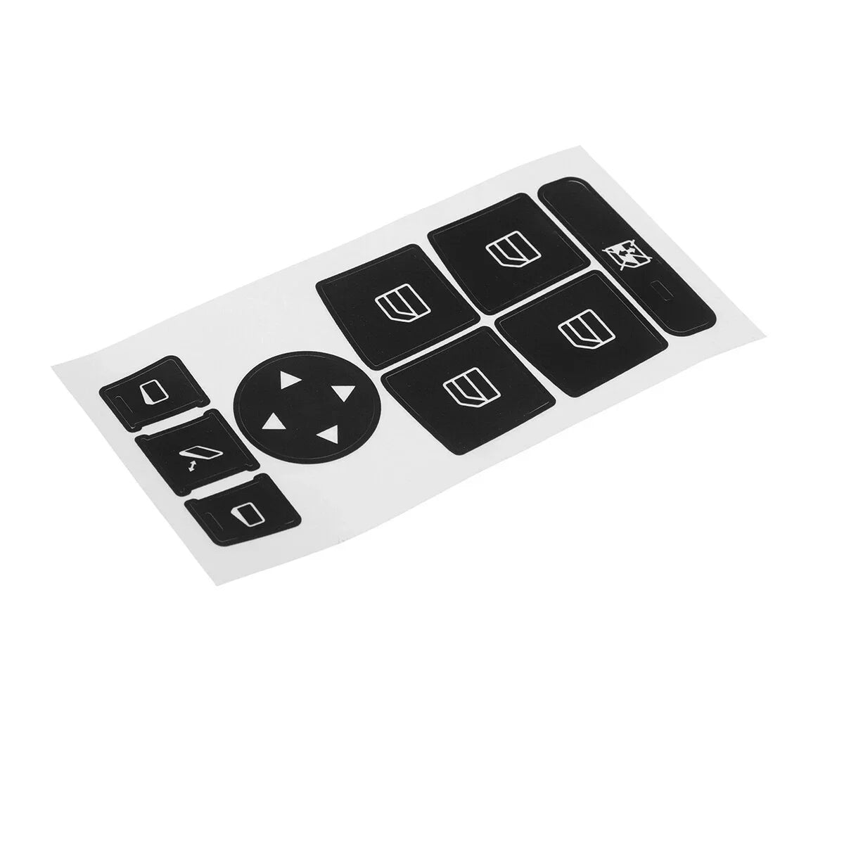 Auto Window Switch Button Repair Sticker Decal for Mercedes Benz (2007–2014)