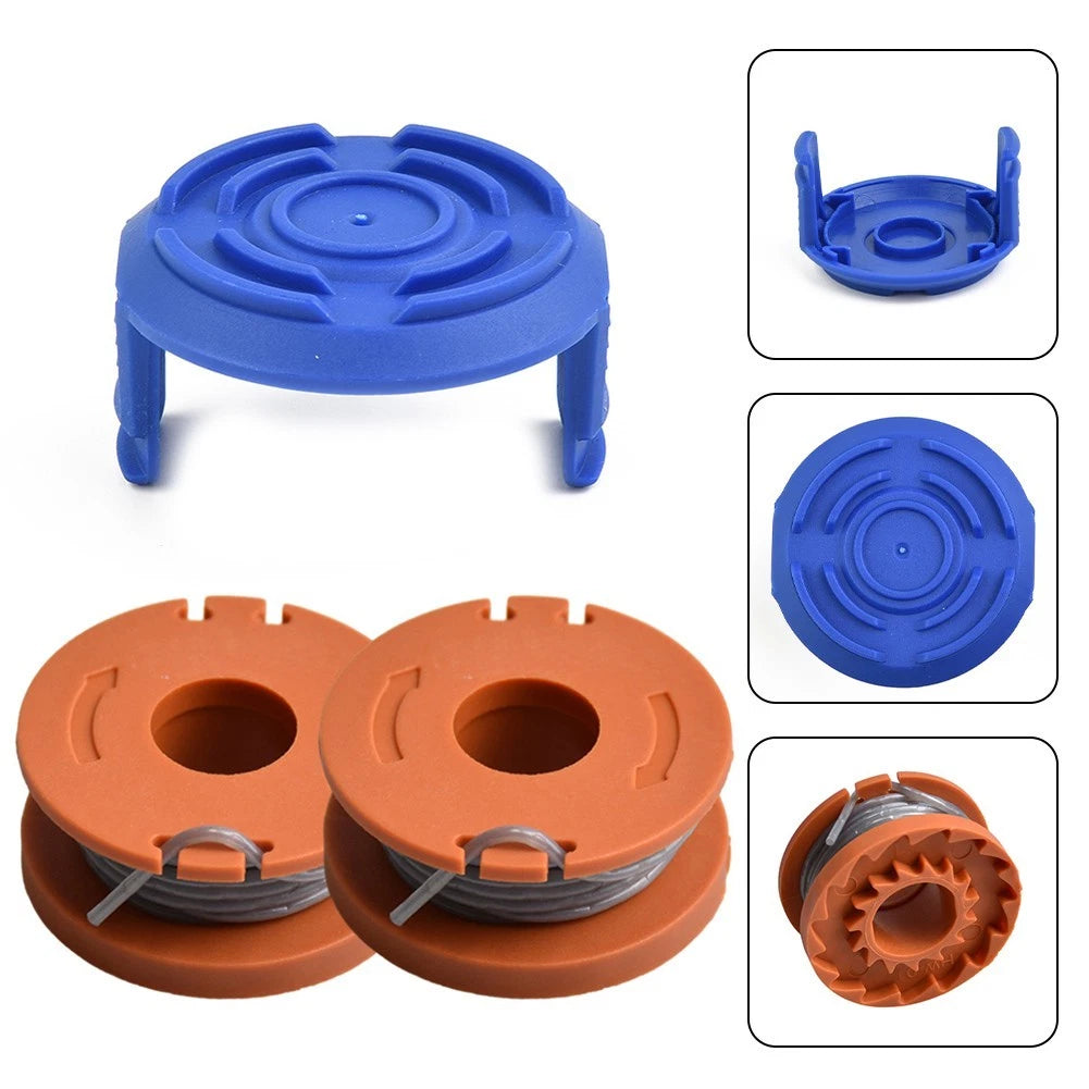 Trimmer Spool with Cap for McGregor MET2523 (2.5 Meters Line)