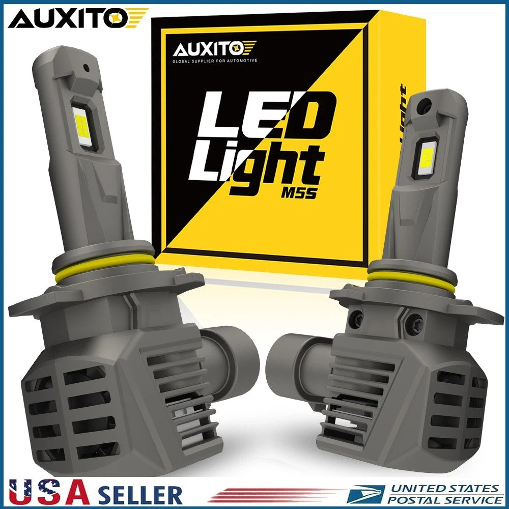 AUXITO 9012 LED Headlight Kit for HIR2 (High Low Beam)