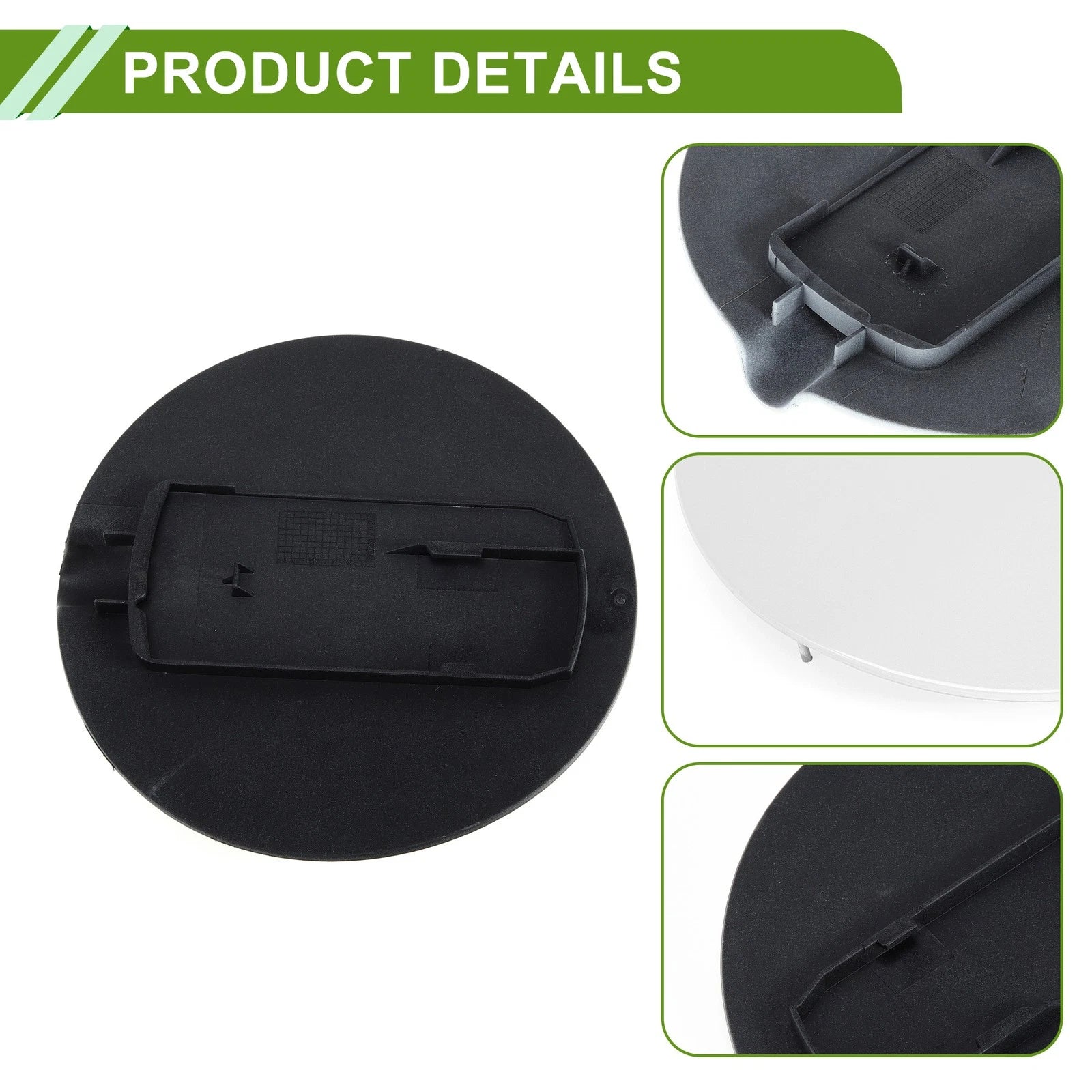 Fuel Tank Door Cap for Ford Focus (2007–2011) - Fuel Filler Flap Cover White