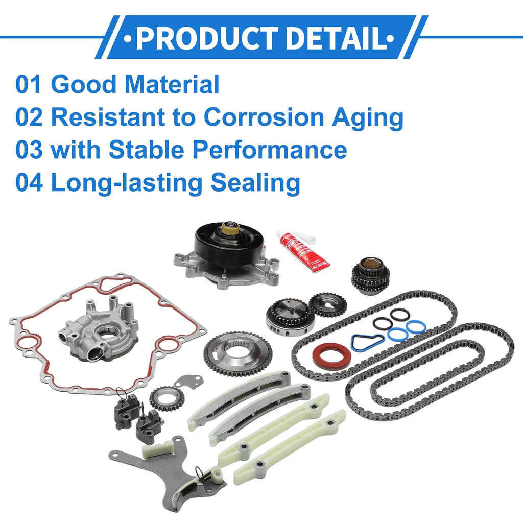 Timing Chain Kit No. 53020827AC for Dodge Durango (2001–2009) 3.7L 4.7L