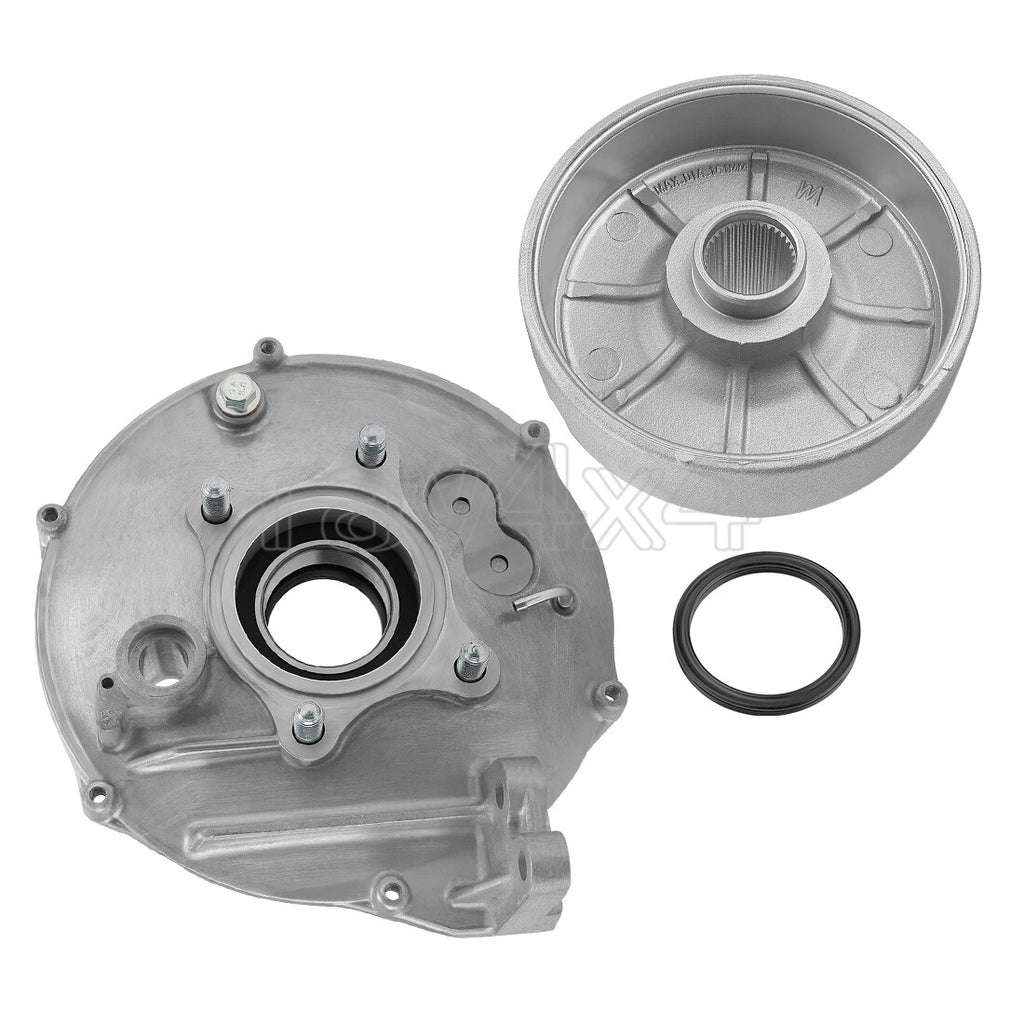 Rear Brake Drum Hub Plate Cover Seals Kit for Honda Rancher 420 (2007–2014)