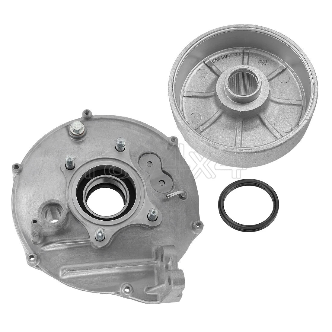Rear Brake Drum Hub Plate Cover Seals Kit for Honda Rancher 420 (2007–2014)