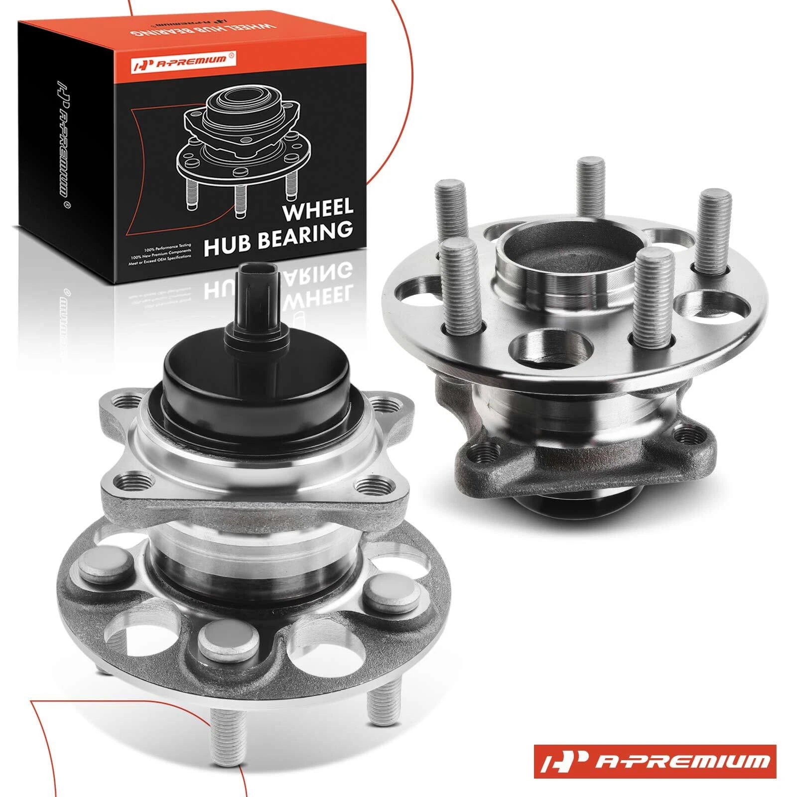 Rear Wheel Hub & Bearing Assembly with ABS Sensor for Toyota Corolla (2002–2006)