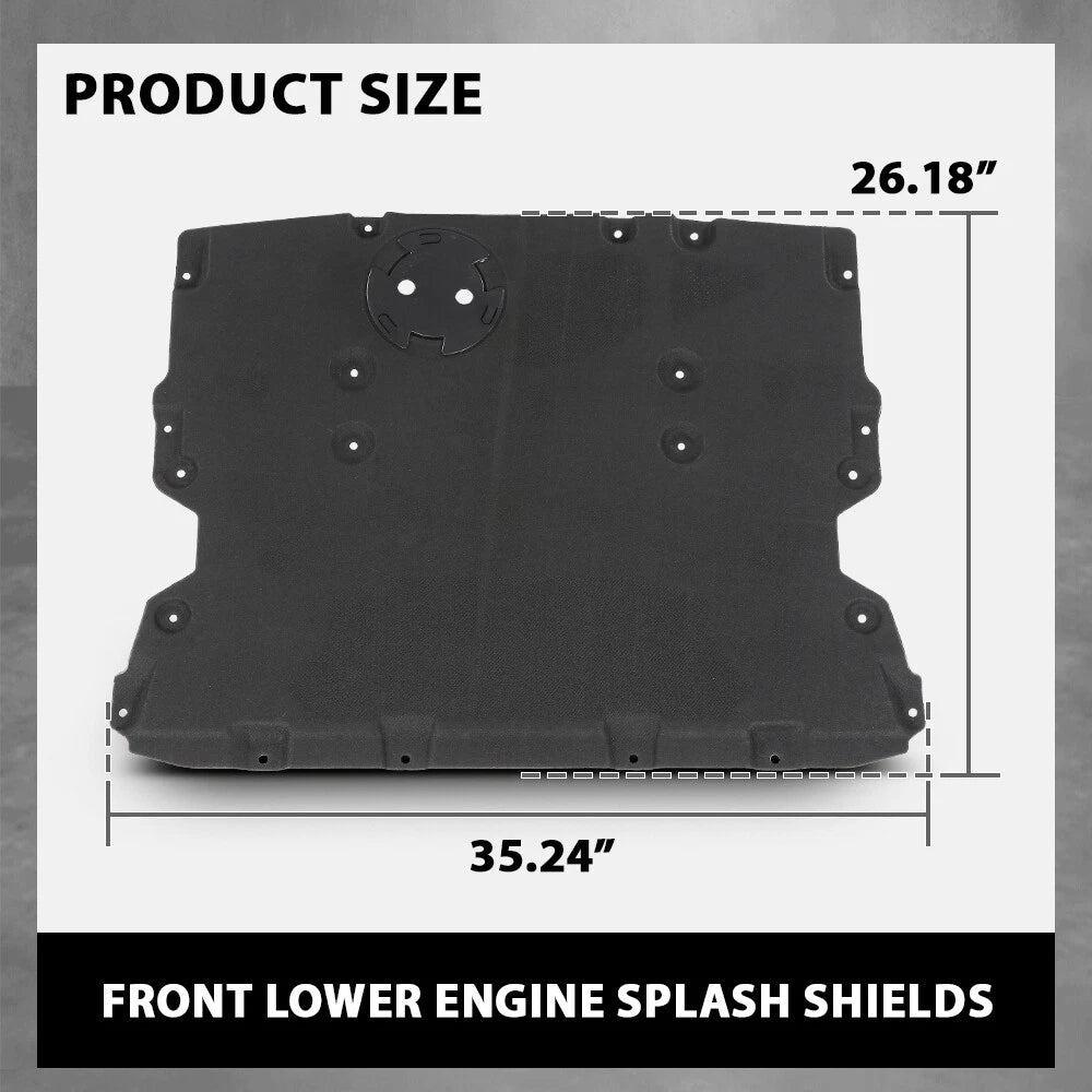 Front Engine Splash Shield for BMW X3 X4 (2018–2023)