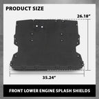 Front Engine Splash Shield for BMW X3 X4 (2018–2023)