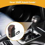 Gear Shift Knob Cover for Nissan Altima (2019–2024) Brown Carbon Fiber