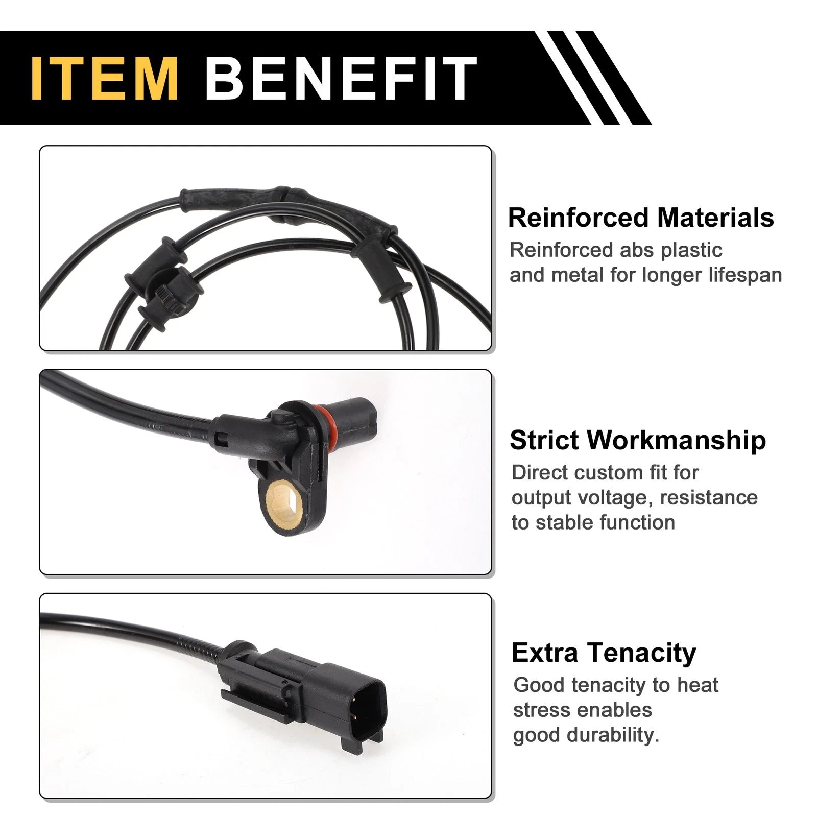 ABS Wheel Speed Sensor No. 5179958AA for Dodge Ram 3500 (2006–2008)