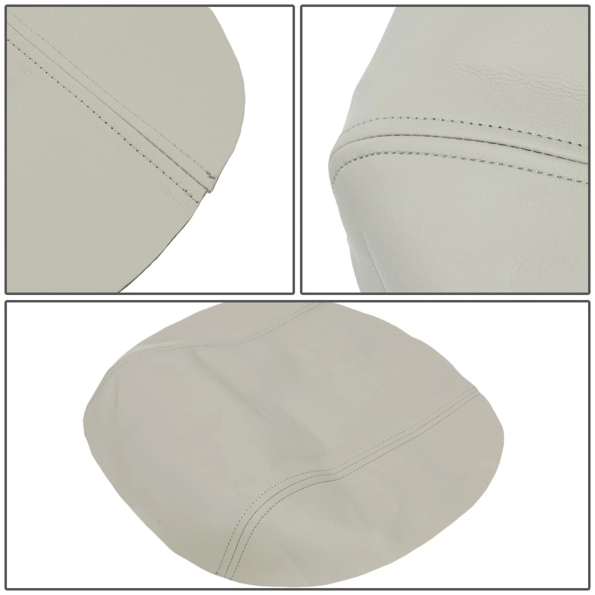 Microfiber Leather Armrest Center Console Lid Cover for Honda Pilot (2009–2015)