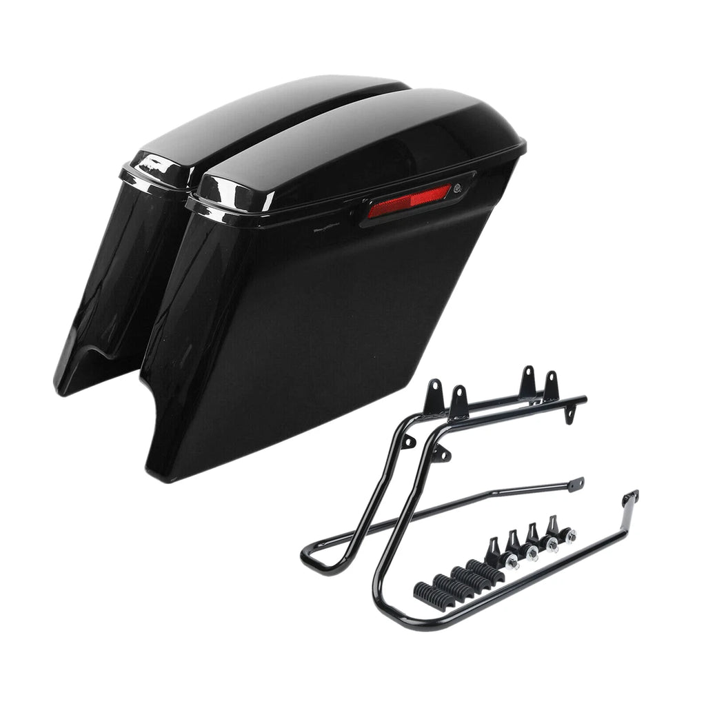 5'' Stretched Saddlebag Conversion Bracket for Harley Softail (1986–2017)