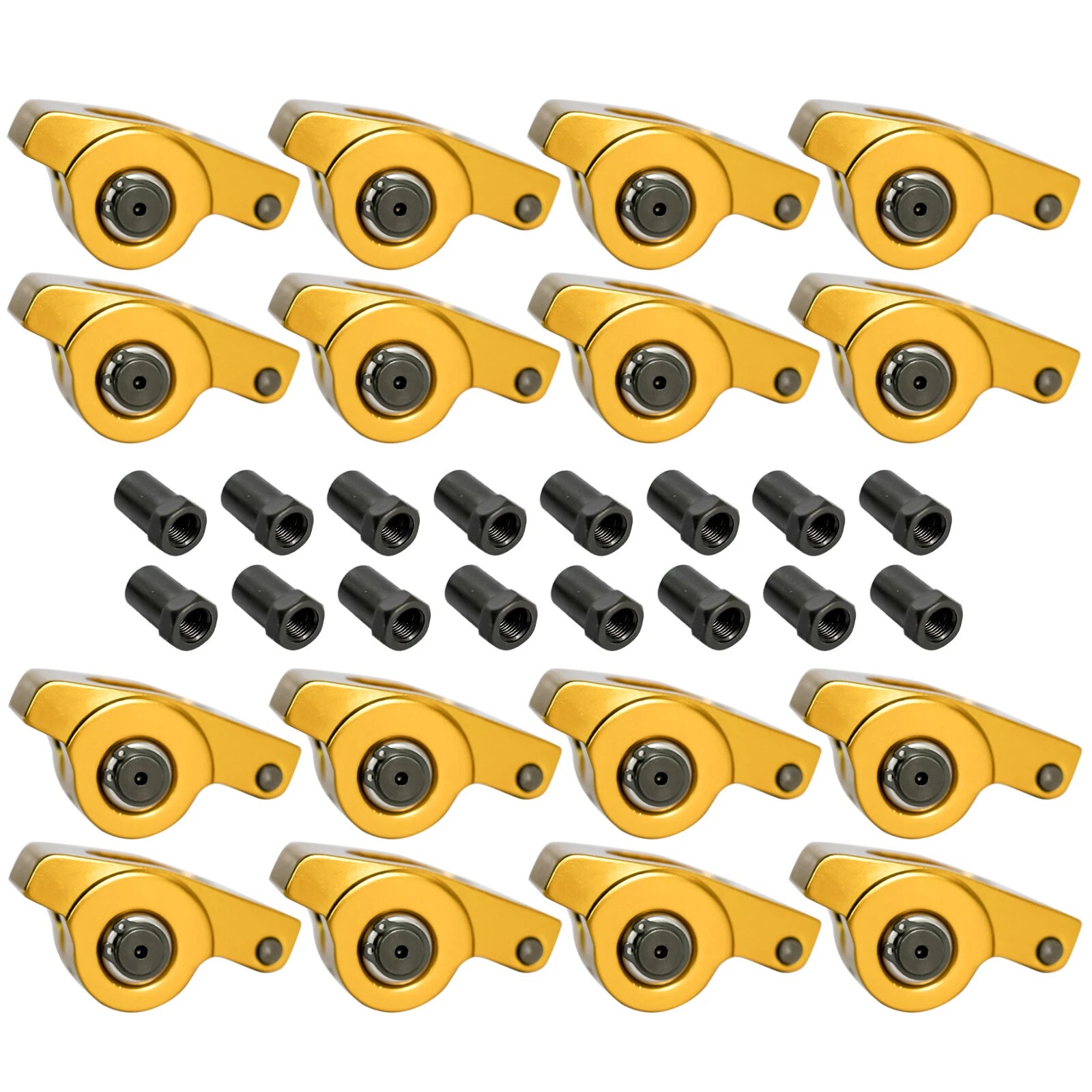 Aluminum Roller Rocker Arms 1.6 Ratio for Chevy Small Block 350 400 (1969–1995)