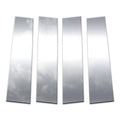 Stainless Pillar Post Covers for 2019-2024 Chevy Silverado 1500 Dbl/Crew Cab 4p