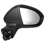 Right Side View Mirror for Chevy Cruze (2016–2019) Heated, Blind Spot, 7 Pins