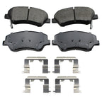 Front Rotors & Brake Pads Kit for Santa Fe Sorento (2013–2019)