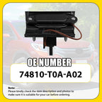 Tailgate Switch Assembly for Honda CR-V 2012–2016 (2.4L, ABS, Black)