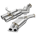Catback Exhaust System Kit for Nissan 240SX S14 (1995–1998) w/ Dual 3.5" Tip