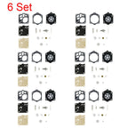Set of 6 Carburetor Gasket Repair for Stihl MS650 MS660 (Walbro K15-WJ K12-WJ)