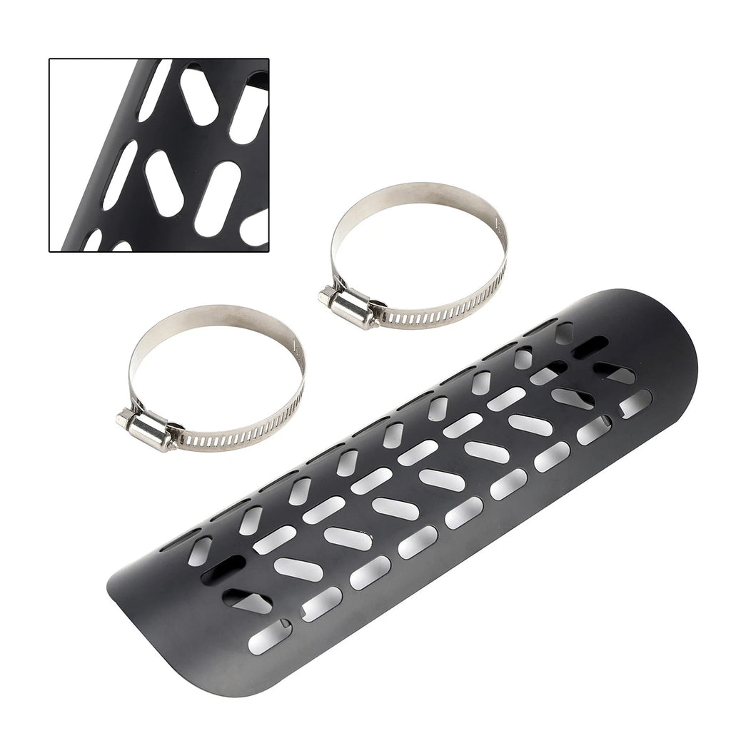 Exhaust Mount Holder Decorative Cover for Motorcycle Scooter Cub