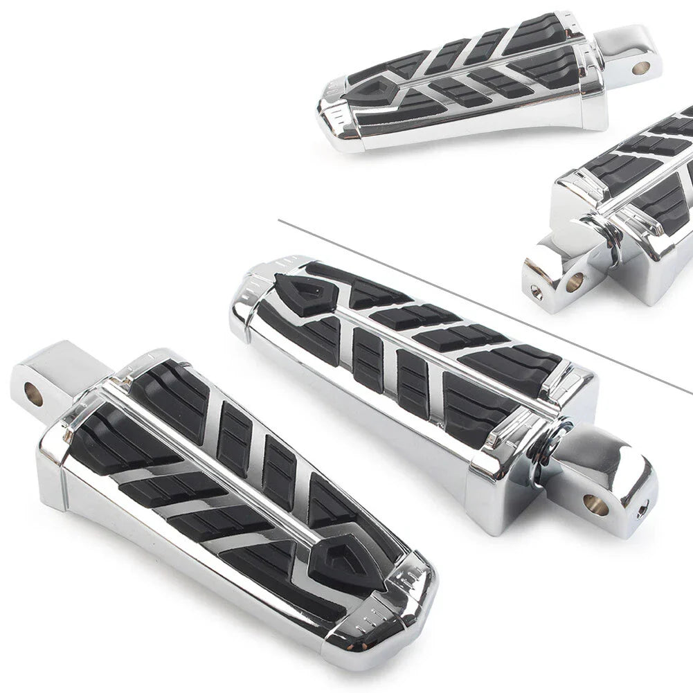 Motorcycle Footrests Pegs for Honda VTX 1800 (2002-2008) - 1 Pair