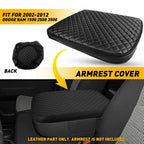 Center Console Lid Armrest Cover for Dodge RAM 1500 2500 3500 (2002–2012)