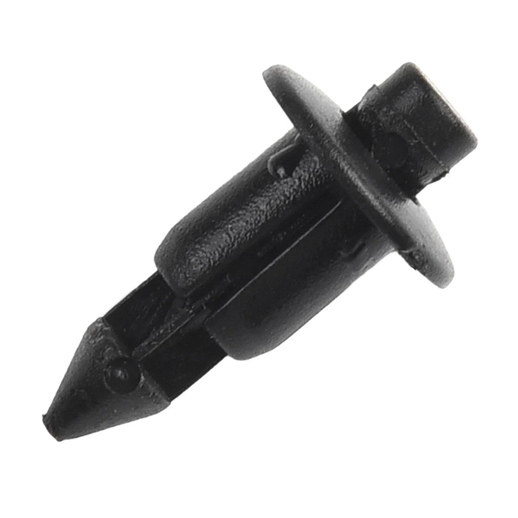 20pcs Black Plastic Panel Fastener Clips 6mm Hole for Retaining Fairings