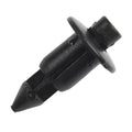 20pcs Black Plastic Panel Fastener Clips 6mm Hole for Retaining Fairings