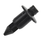 20pcs Black Plastic Panel Fastener Clips 6mm Hole for Retaining Fairings
