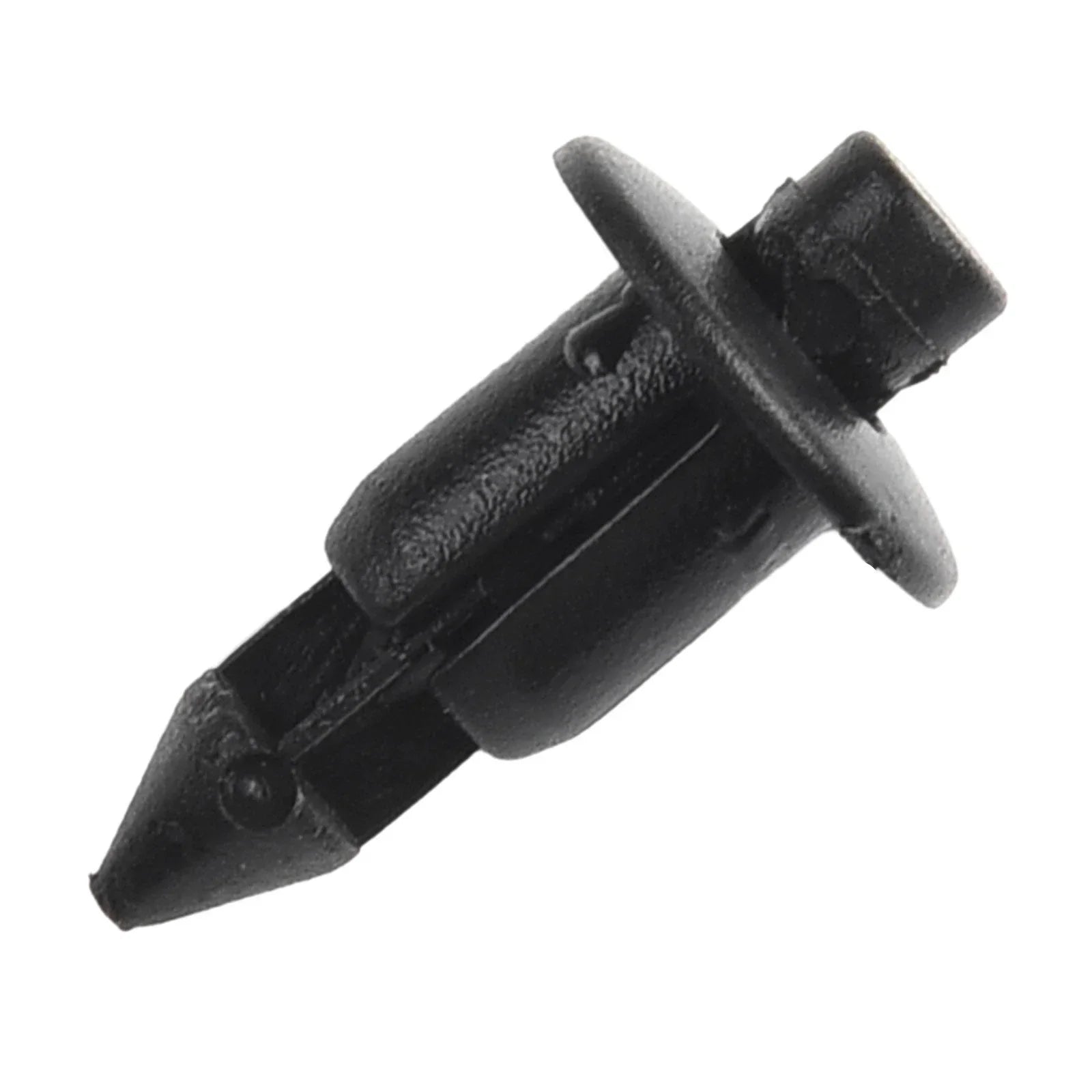 20pcs Black Plastic Panel Fastener Clips 6mm Hole for Retaining Fairings