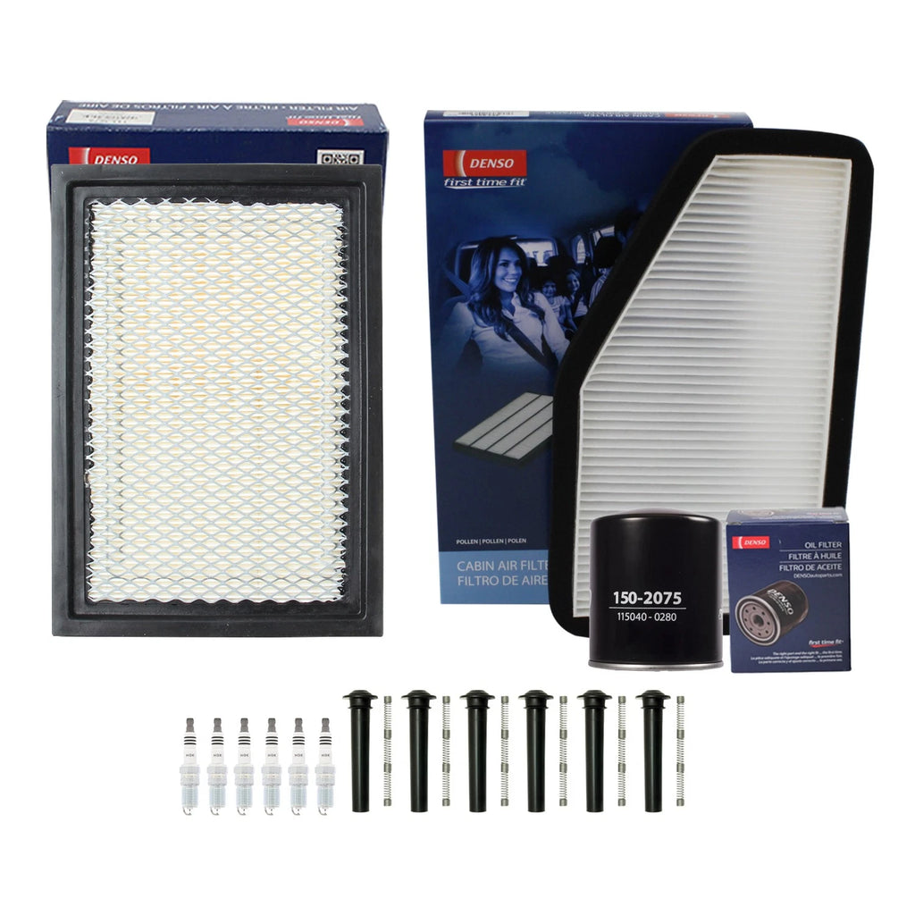Tune Up Kit with NGK 6 Spark Plugs & Boots for Ford Escape/Mariner (2001–2010)
