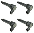 Set of 4 NGK Ignition Coils for Chevrolet Spark 1.2L L4 (2013–2015)