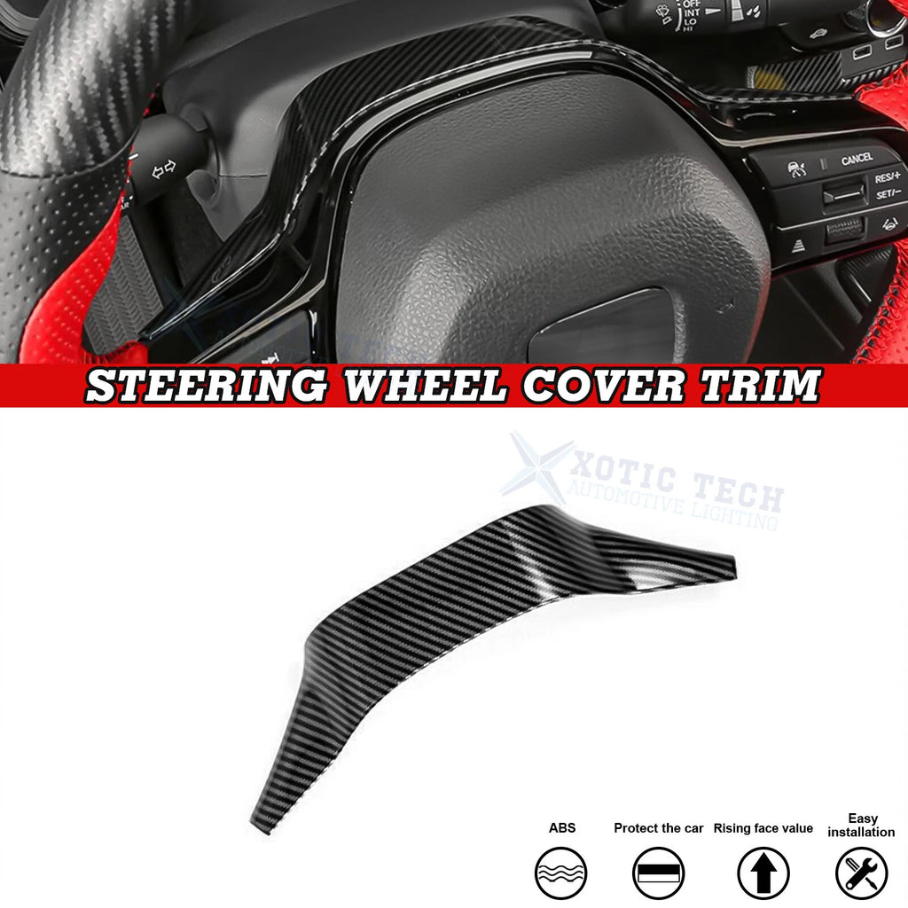 Carbon Fiber Pattern Driver Side Panel Cover for Honda Civic (2022–2025)
