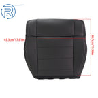 Set of 2 Driver Foam Cushions & Seat Covers for Jeep Wrangler (2007–2012)